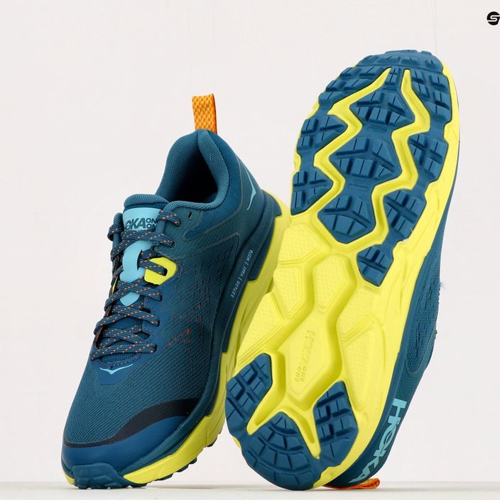 Pantofi de alergare pentru bărbați HOKA Challenger ATR 6 albastru/galben 1106510-BCEP 10