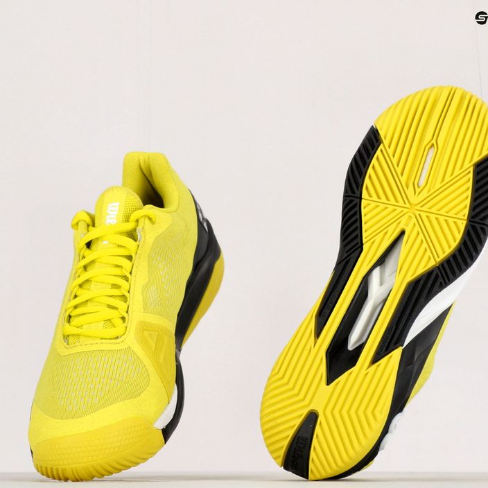 Pantofi de tenis pentru bărbați Wilson Rush Pro 4.0 galben WRS328610 10
