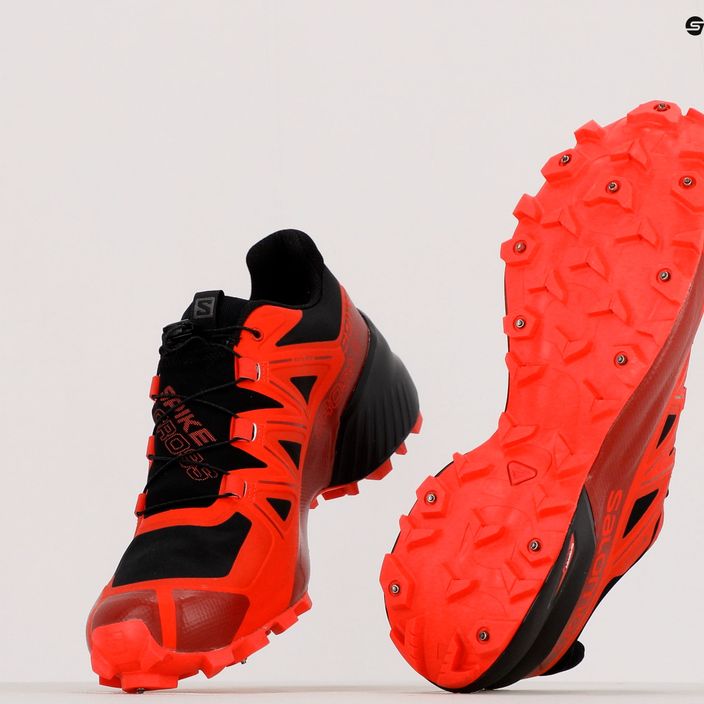 Salomon Spikecross 5 GTX bărbați pantofi de alergare roșu L40808200 11