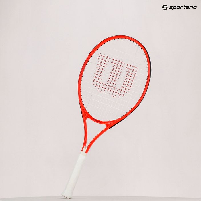 Rachetă de tenis pentru copii Wilson Roger Federer 25 Half CVR roșu WR054310H+ 8
