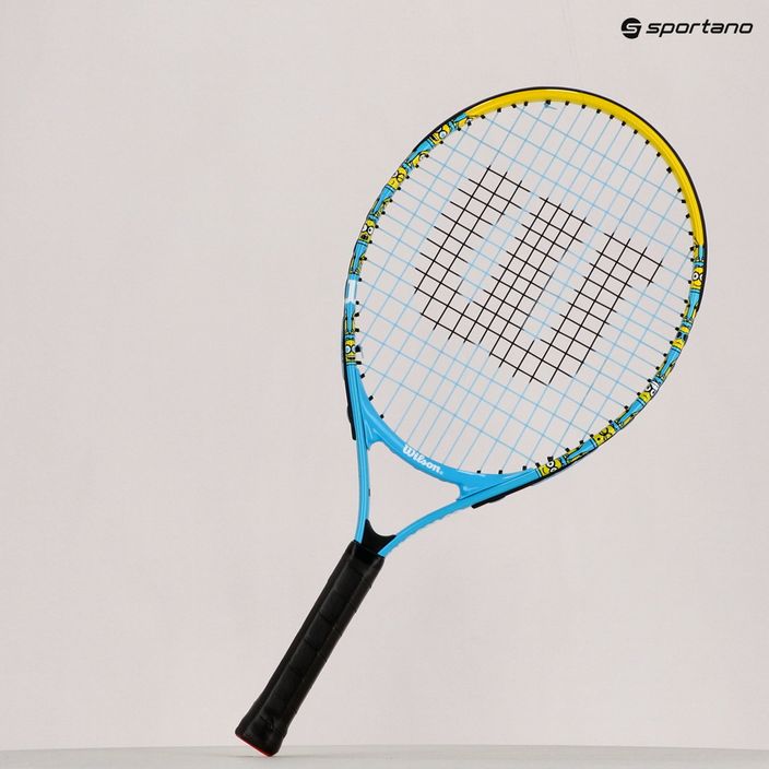 Rachetă de tenis pentru copii Wilson Minions 2.0 Jr 23 albastru/galben WR097210H 12