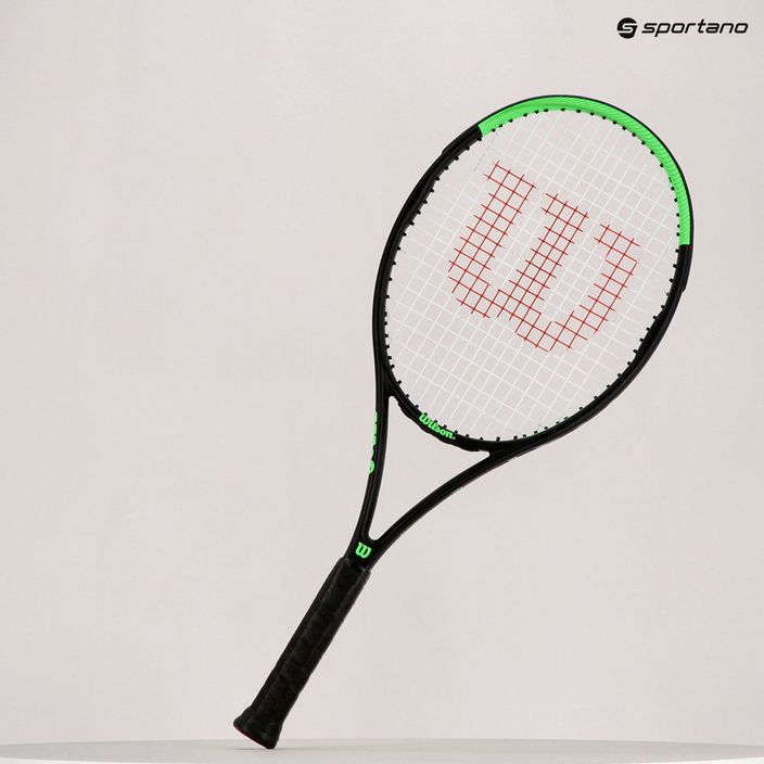 Rachetă de tenis Wilson Blade Feel 103 negru-verde WR083310U 14