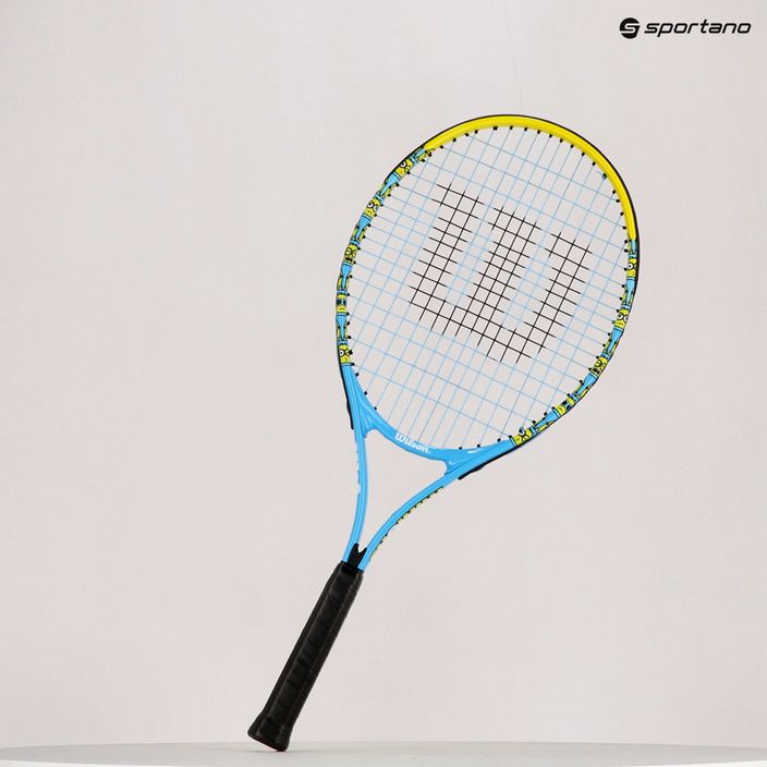 Rachetă de tenis pentru copii Wilson Minions 2.0 Jr 25 albastru/galben WR097310H 12