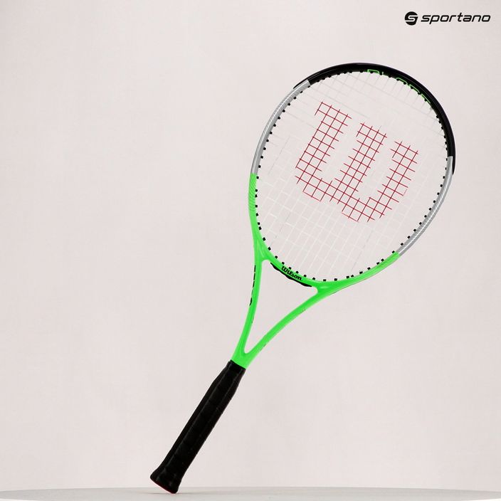 Rachetă de tenis Wilson Blade Feel Rxt 105 negru-verde WR086910U 13