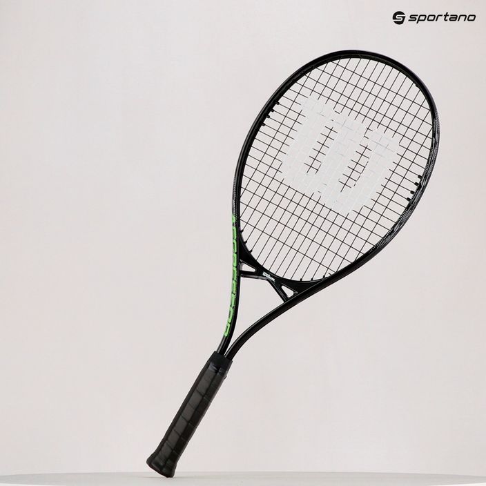 Rachetă de tenis Wilson Aggressor 112 negru-verde WR087510U 17