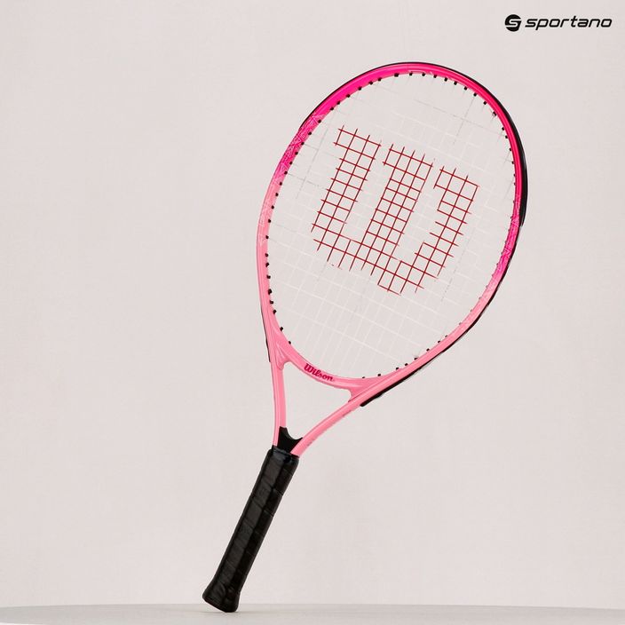 Rachetă de tenis pentru copii Wilson Burn Pink Half CVR 23 pink WR052510H+ pentru copii 8
