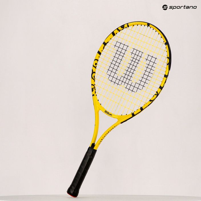Rachetă de tenis pentru copii Wilson Minions Jr 25 galben WR069210H+ 8