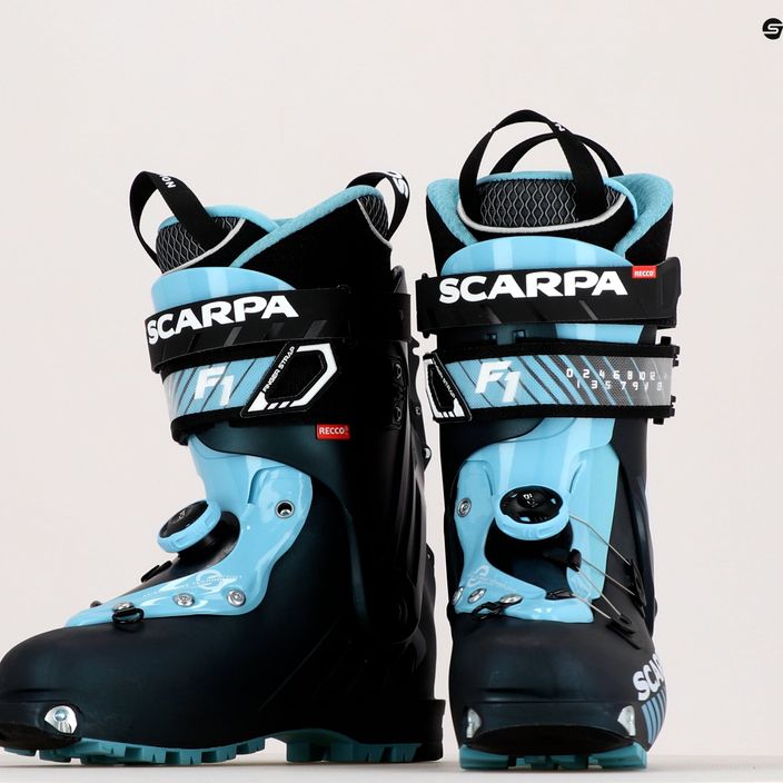 Bocanci de schi de tură SCARPA F1 albastru 12173-502/1 10