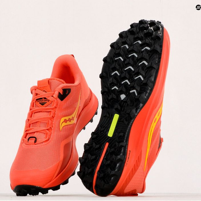 Pantofi de alergare pentru femei Saucony Peregrine 12 roșu S10737 13