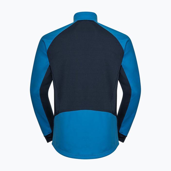 Jachetă de schi pentru bărbați ODLO Brensholmen Softshell albastru 612662 6