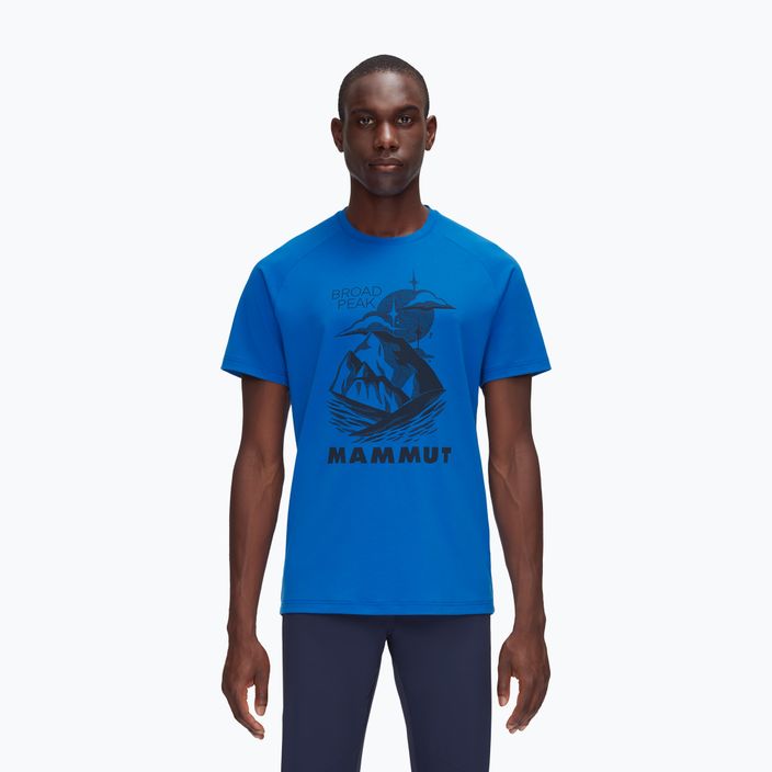 MAMMUT Mountain tricou albastru pentru bărbați