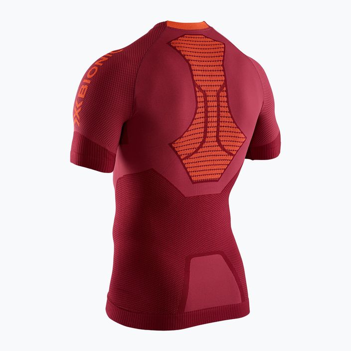Tricou de alergare X-Bionic Invent 4.0 Run Speed pentru bărbați, roșu namib/portocaliu curcuma 2