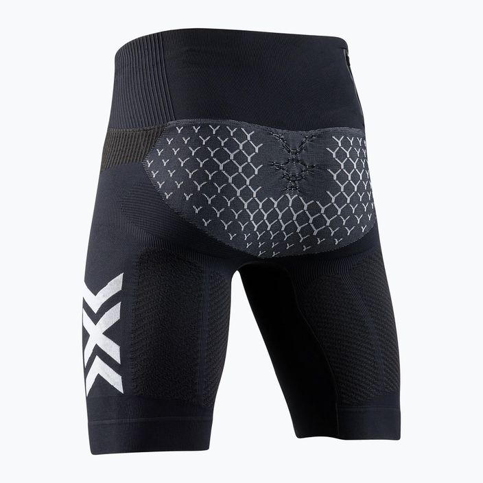Pantaloni scurți de alergare pentru bărbați X-Bionic Twyce 4.0 Run opal black/arctic white 2