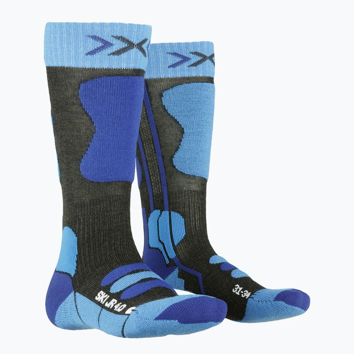 Șosete de schi pentru copii X-Socks Ski 4.0, albastru, XSSS00W19J 4