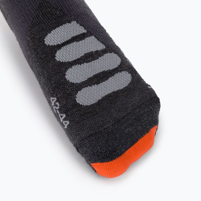 Șosete de schi X-Socks Ski Silk Merino 4.0, gri, XSSSKMW19U 3