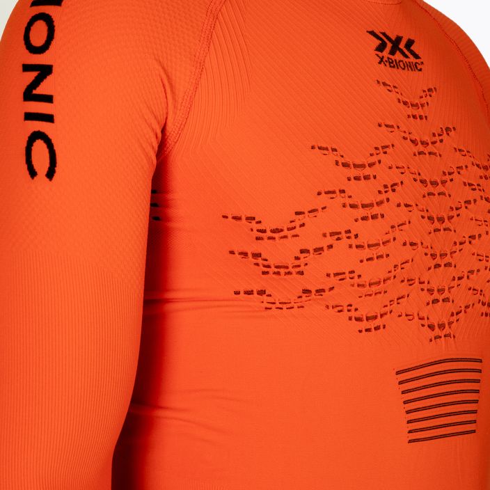 Tricou termic cu mânecă lungă pentru bărbați X-Bionic The Trick 4.0 Run, portocaliu, TRRT06W19M 3