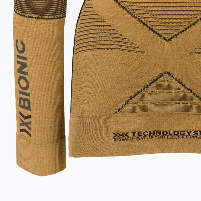 Tricou termic cu mânecă lungă pentru femei X-Bionic Radiactor 4.0, auriu, RAWTXXW19W 5