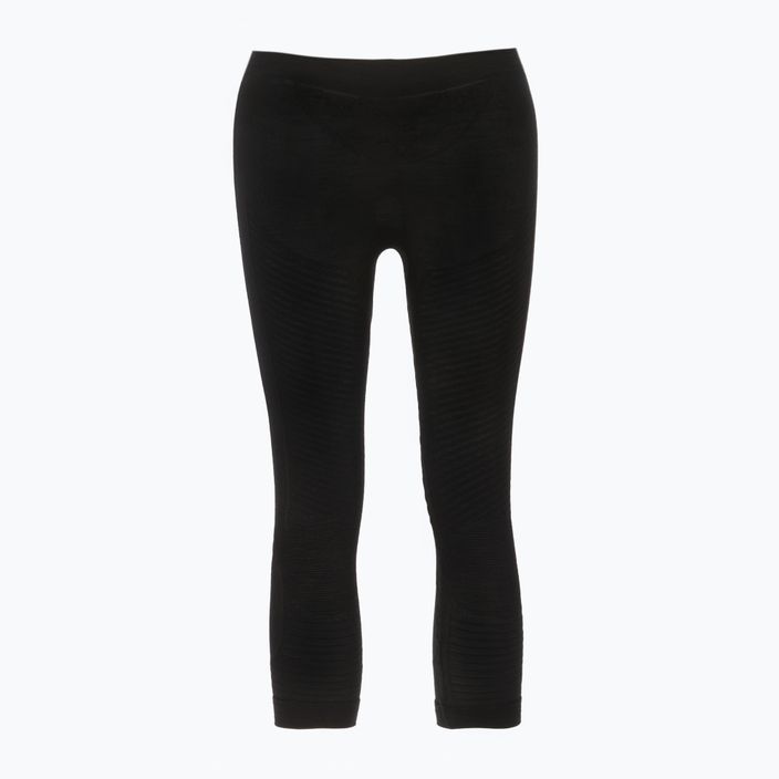Pantaloni termici 3/4 pentru femei X-Bionic Apani 4.0 Merino negru APWP07W19W 2