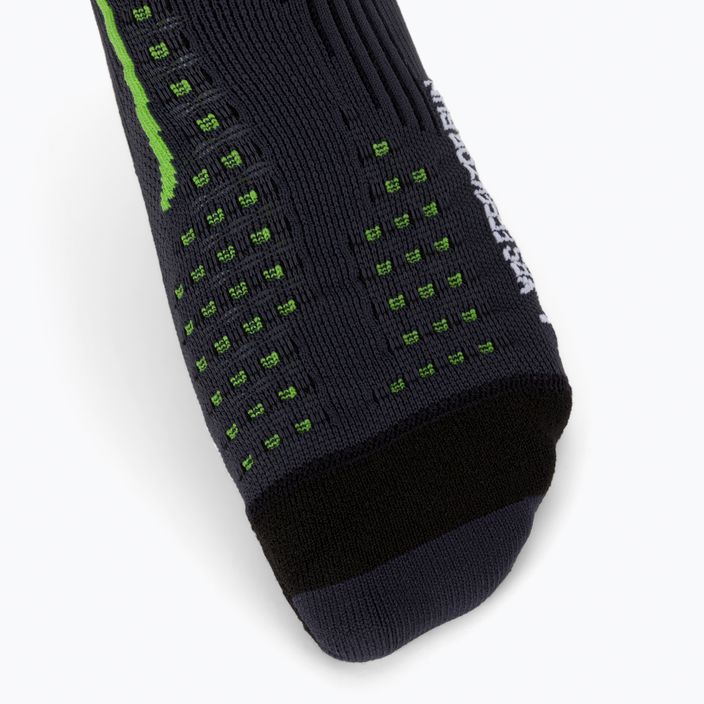 Șosete de trekking X-Socks Xbs. Effektor Running Grey-Green EF-RS01S21U-G086 4