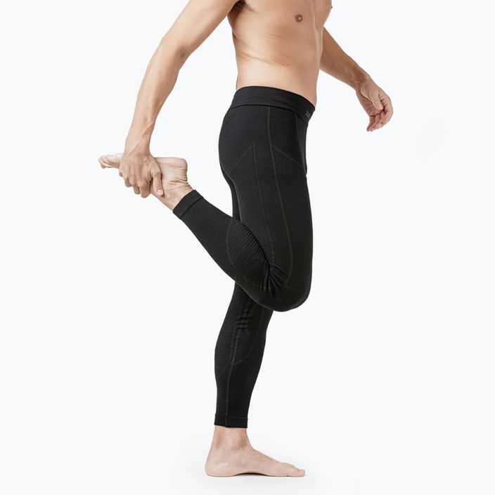 Pantaloni termoactivi pentru bărbați X-Bionic Merino black/black 2