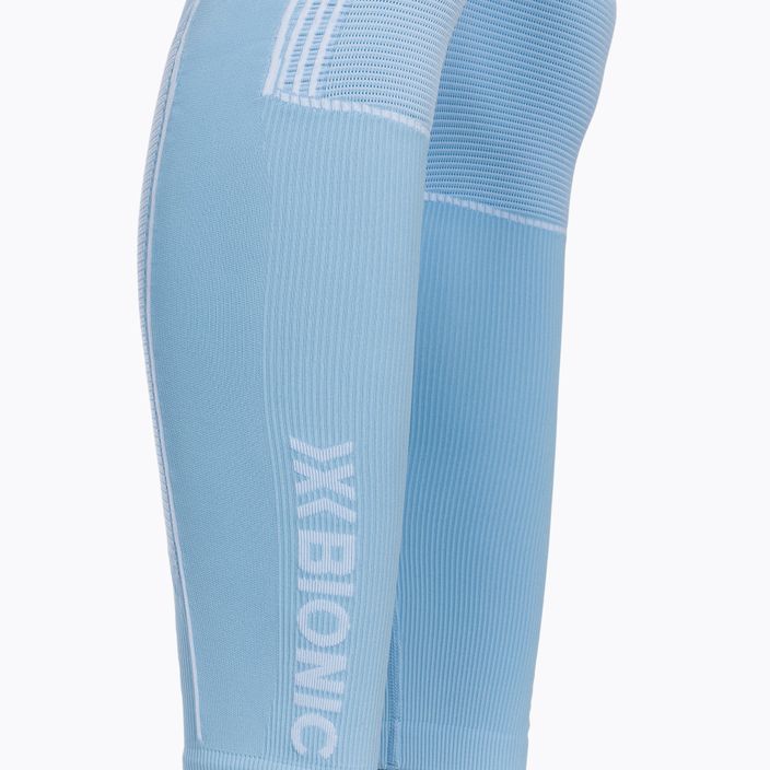 Pantaloni termoactivi pentru femei X-Bionic Energy Accumulator 4.0 ice blue/arctic white 5