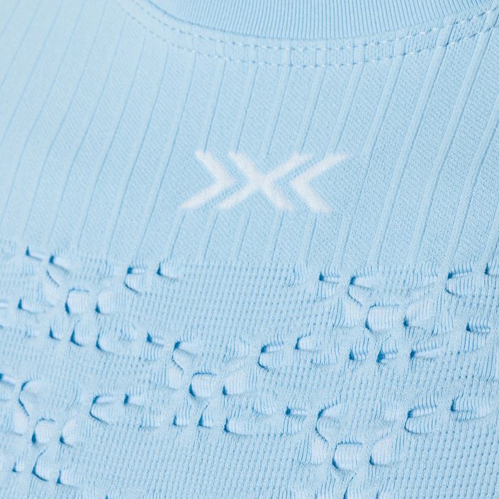 Bluză termoactivă pentru femei X-Bionic Energy Accumulator 4.0 ice blue/arctic white 3