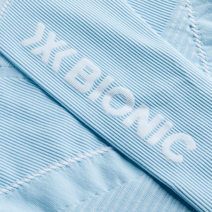 Bluză termoactivă pentru femei X-Bionic Energy Accumulator 4.0 ice blue/arctic white 4