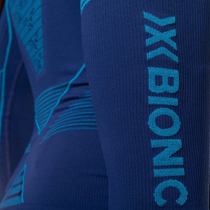 Bluză termică pentru bărbați X-Bionic Energy Accumulator 4.0 Turtle Neck navy/blue 7