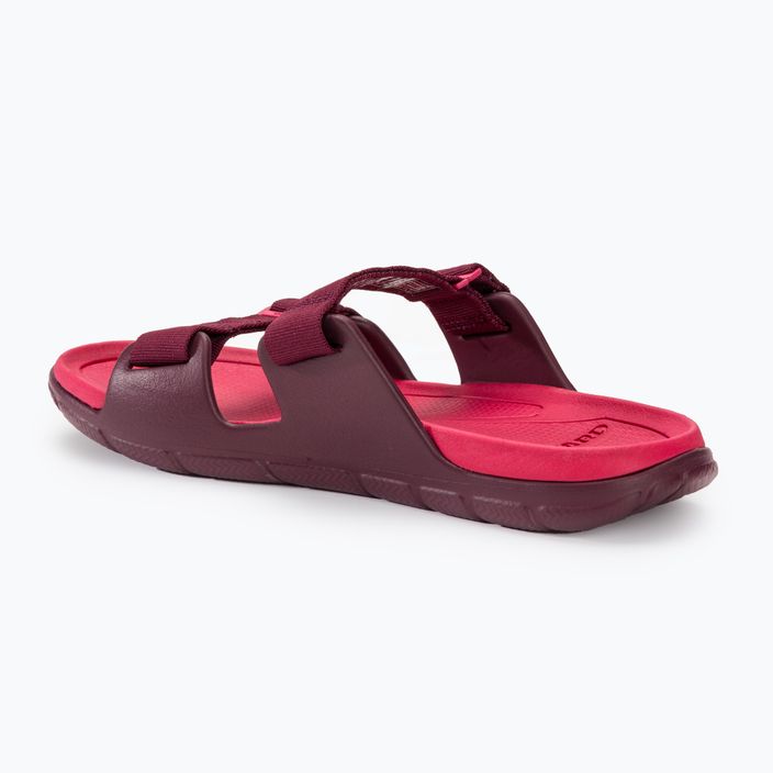 Papuci pentru femei Lizard Way Slide zinfandel red/virtual pink 3