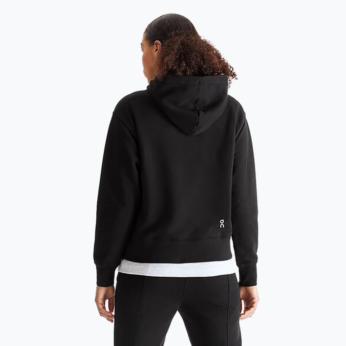 Bluză pentru femei  On Running Club Hoodie black 2