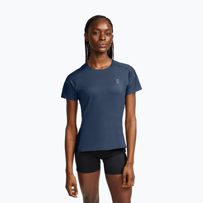 Tricou de alergat pentru femei On Running Performance-T denim/navy