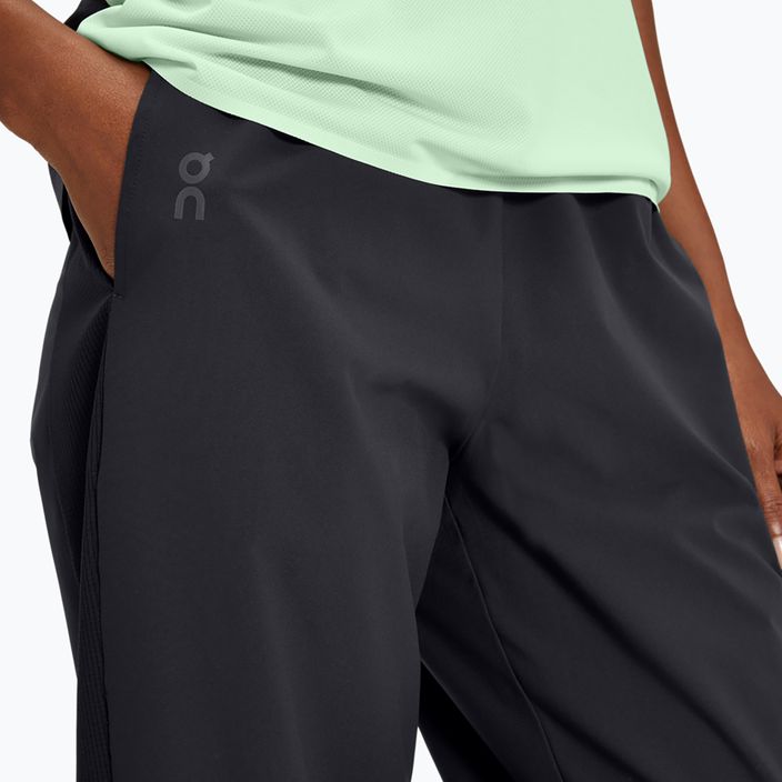 Pantaloni de alergat pentru femei On Running Track black 4