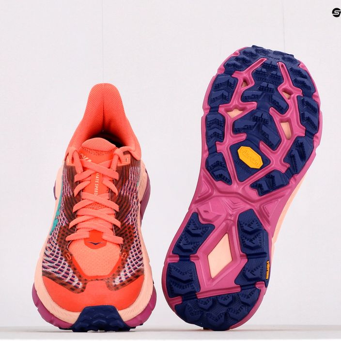 Pantofi de alergare pentru femei HOKA Mafate Speed 4 portocaliu 1131056-CPPF 15