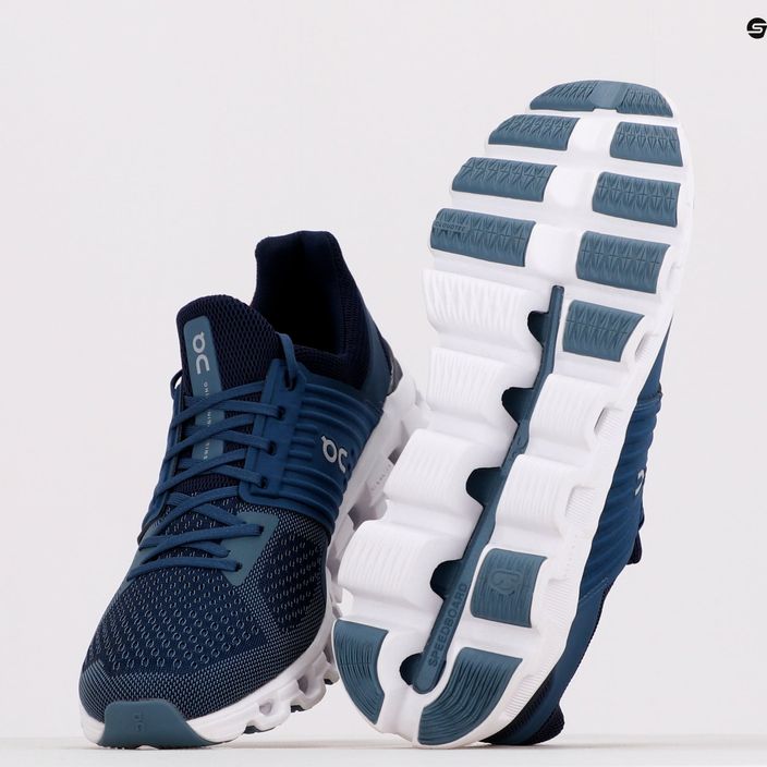 Pantofi de alergare pentru bărbați ON Cloudswift albastru marin 4199584 11