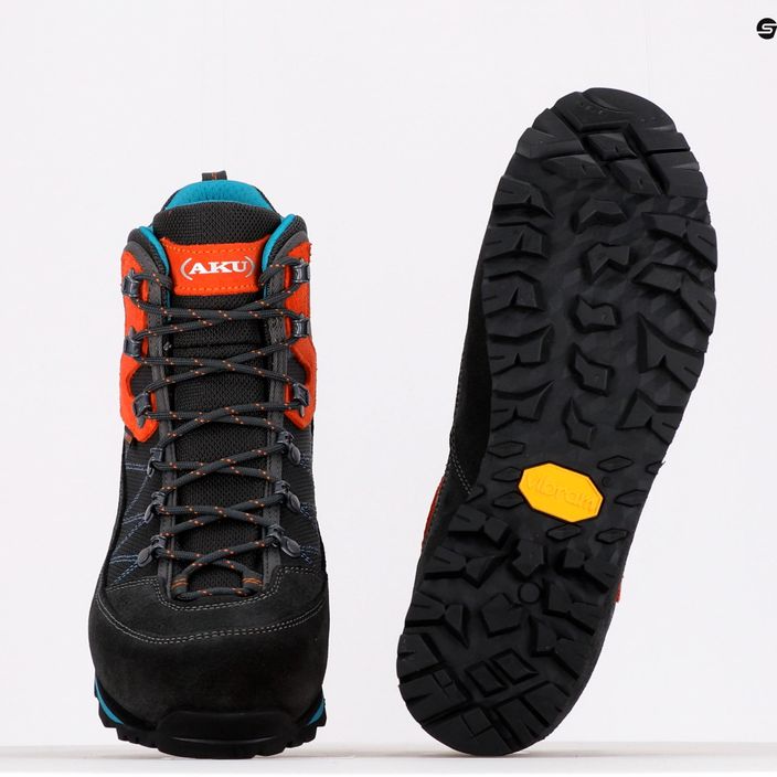 AKU Trekker Lite III GTX gri-portocaliu pentru bărbați cizme de trekking 977-466 11