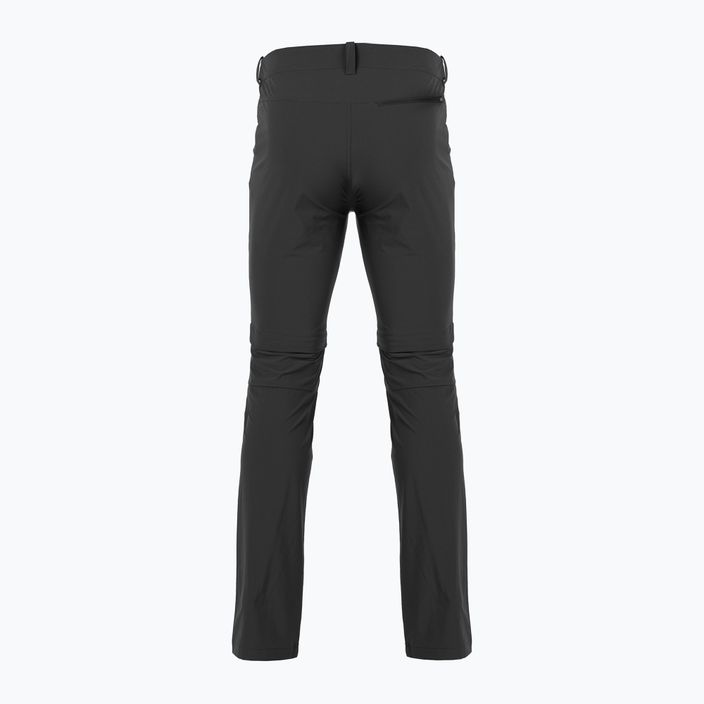 Pantaloni de trekking pentru bărbați MAMMUT Runbold Zip Off negru 5