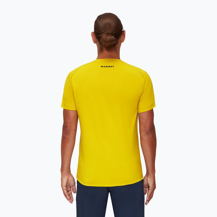 MAMMUT Trovat tricou de drumeție pentru bărbați galben 3