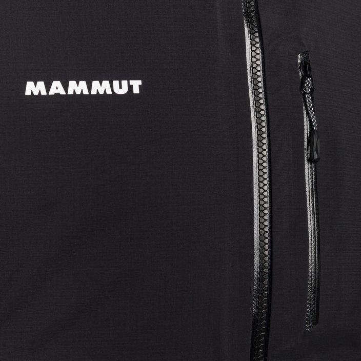 Mammut Alto Guide HS Jachetă de ploaie cu glugă pentru bărbați negru 1010-29560-0001-116 6