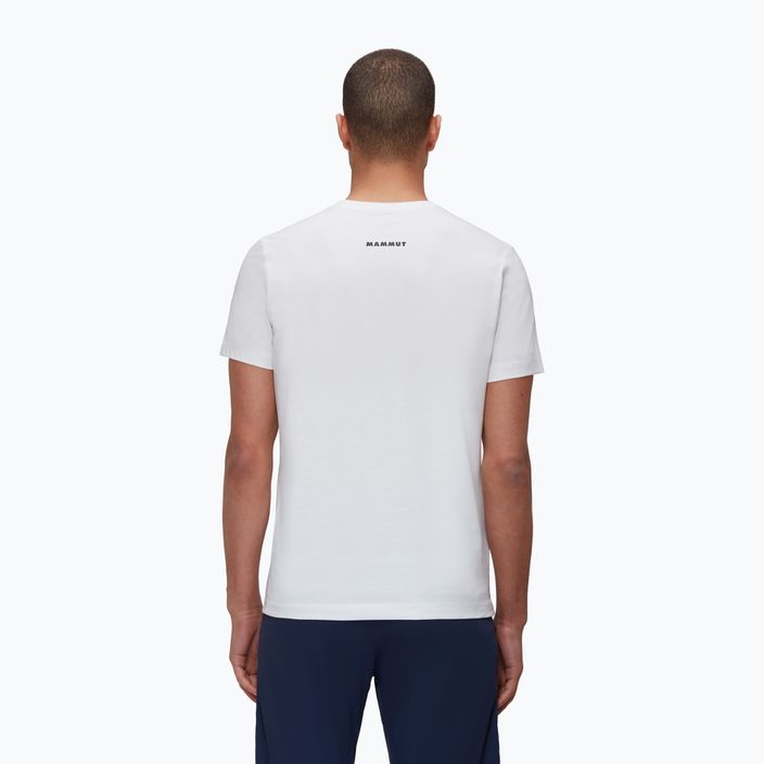 MAMMUT Core Reflective tricou de trekking pentru bărbați alb 2