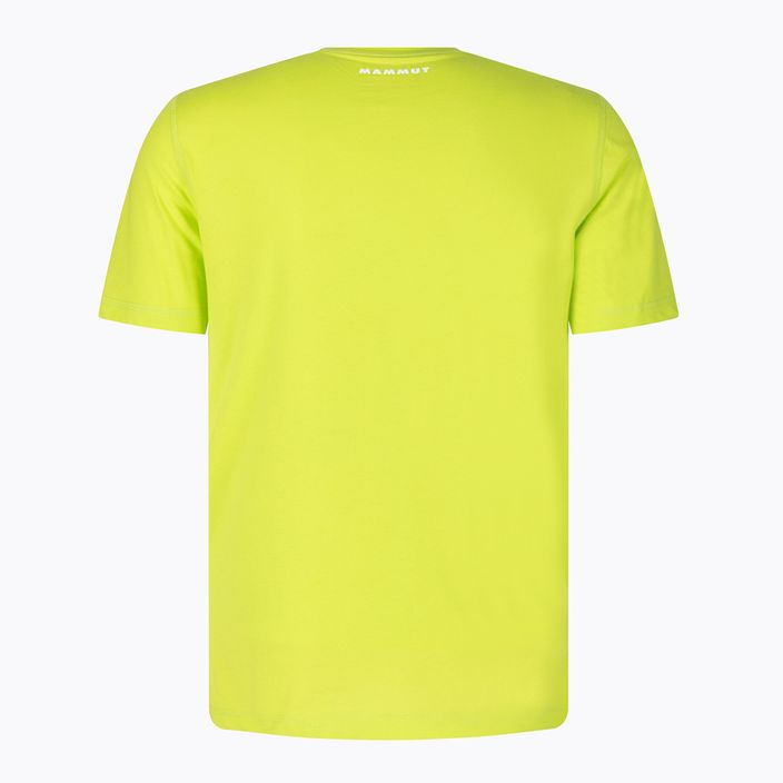MAMMUT Core Reflective tricou de trekking pentru bărbați verde 2