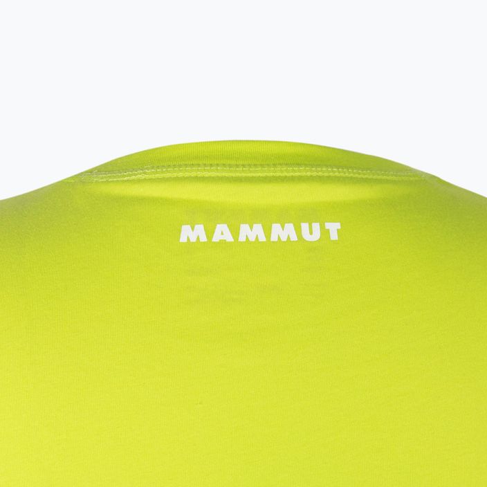 MAMMUT Core Reflective tricou de trekking pentru bărbați verde 4