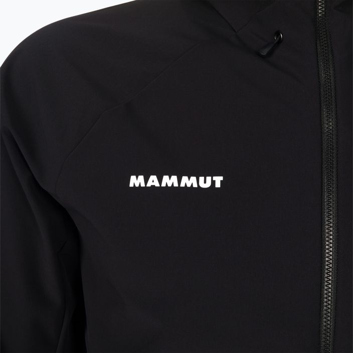 MAMMUT Ultimate Comfort SO jachetă softshell pentru bărbați negru 4