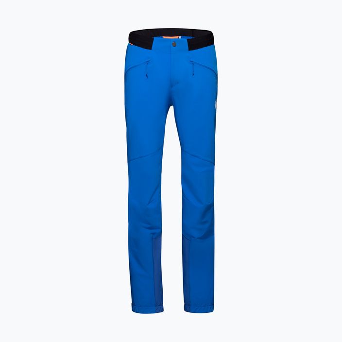 Pantaloni de schi pentru bărbați MAMMUT Aenergy SO Hybrid albastru 5
