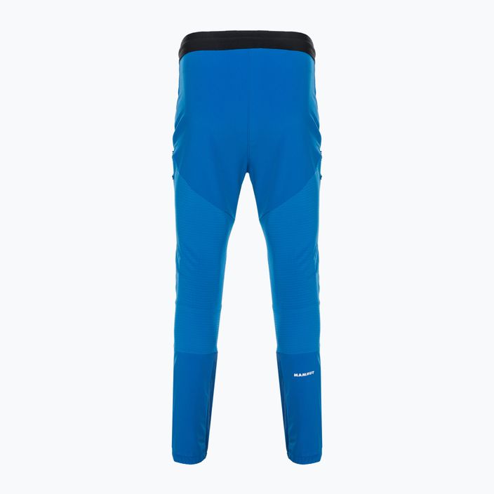 Pantaloni de schi pentru bărbați MAMMUT Aenergy SO Hybrid albastru 2