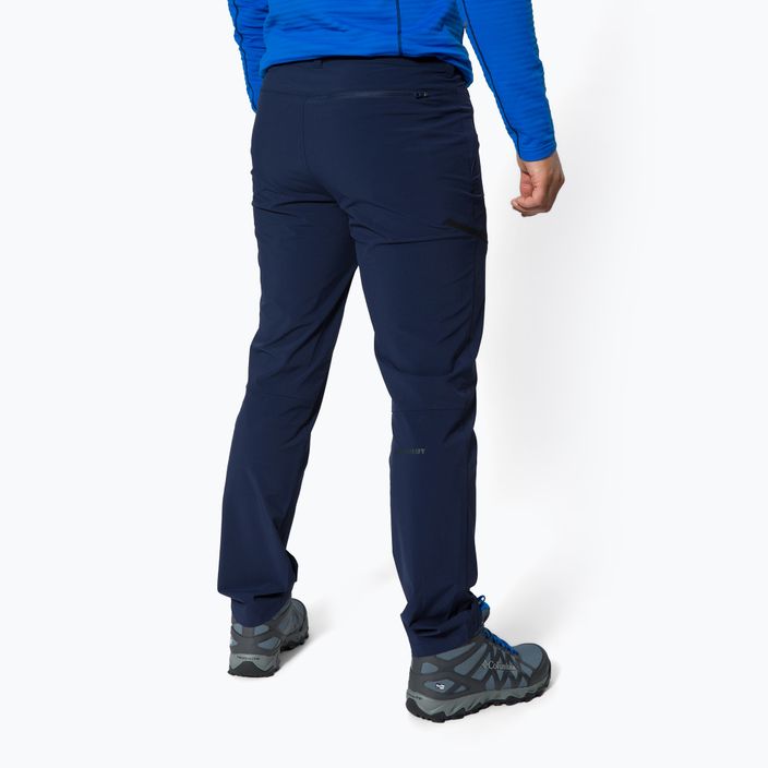 Pantaloni de trekking pentru bărbați MAMMUT Runbold albastru marin 1022-01670 3