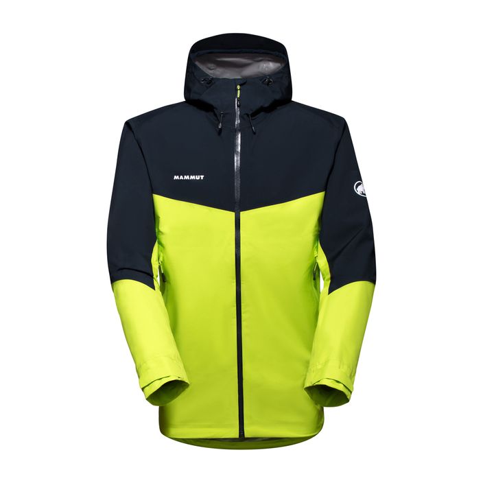 Jachetă de ploaie pentru bărbați MAMMUT Convey Tour HS verde și albastru marin 2