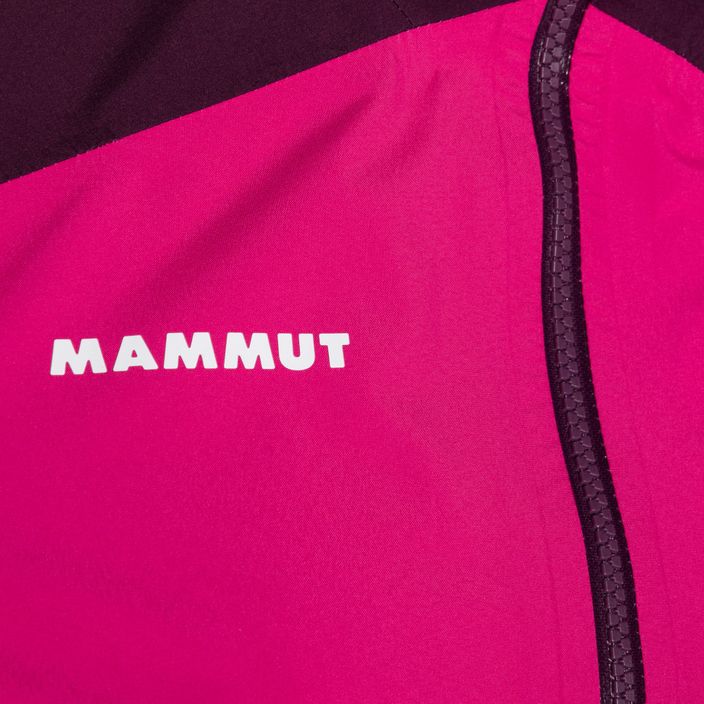 MAMMUT jachetă de ploaie cu glugă pentru femei Convey Tour HS cu glugă roz 6