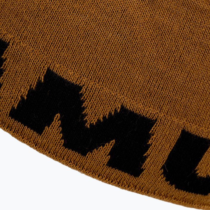 Mammut Logo șapcă de iarnă maro și negru 1191-04891-7507-1 3