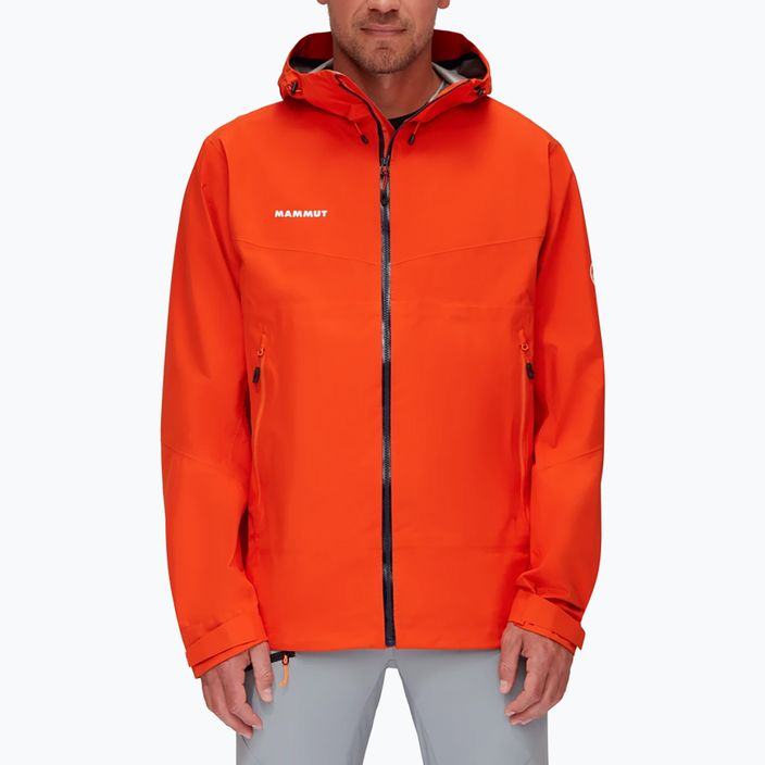 Jachetă hardshell pentru bărbați MAMMUT Convey Tour Hs portocaliu 1010-27841 2
