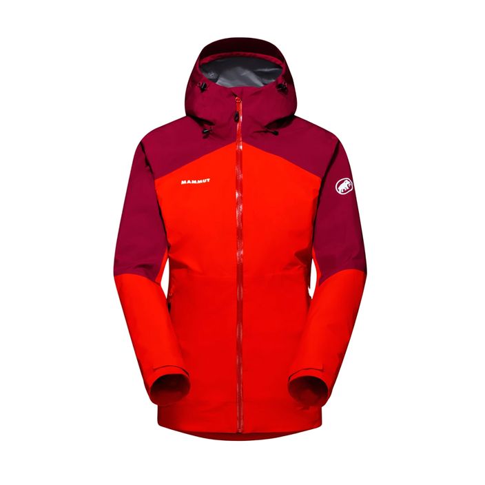 Jachetă de ploaie pentru femei MAMMUT Convey Tour HS cu membrană de culoare roșie 2